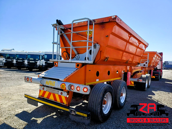 2020 AFRIT 25 CUBE SIDE TIPPER TRAILER #53109